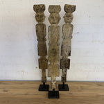 Load image into Gallery viewer, Wood Statue Rustic
