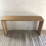Load image into Gallery viewer, Wood Console Table
