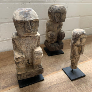 Zumba Wood Statue