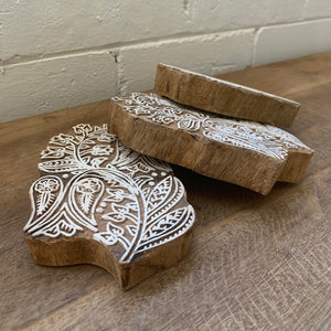 Wood Block Print Stencil