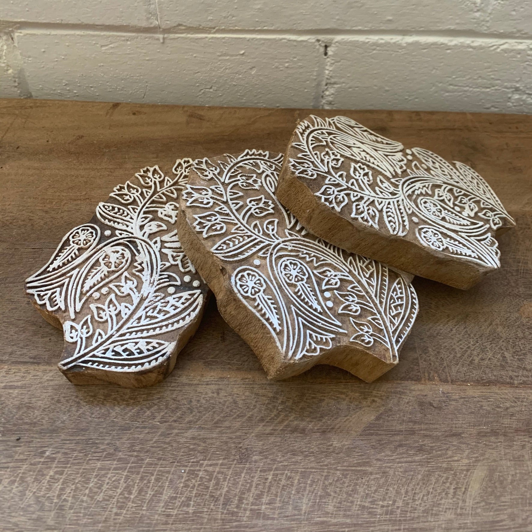 Wood Block Print Stencil