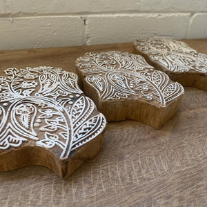 Wood Block Print Stencil