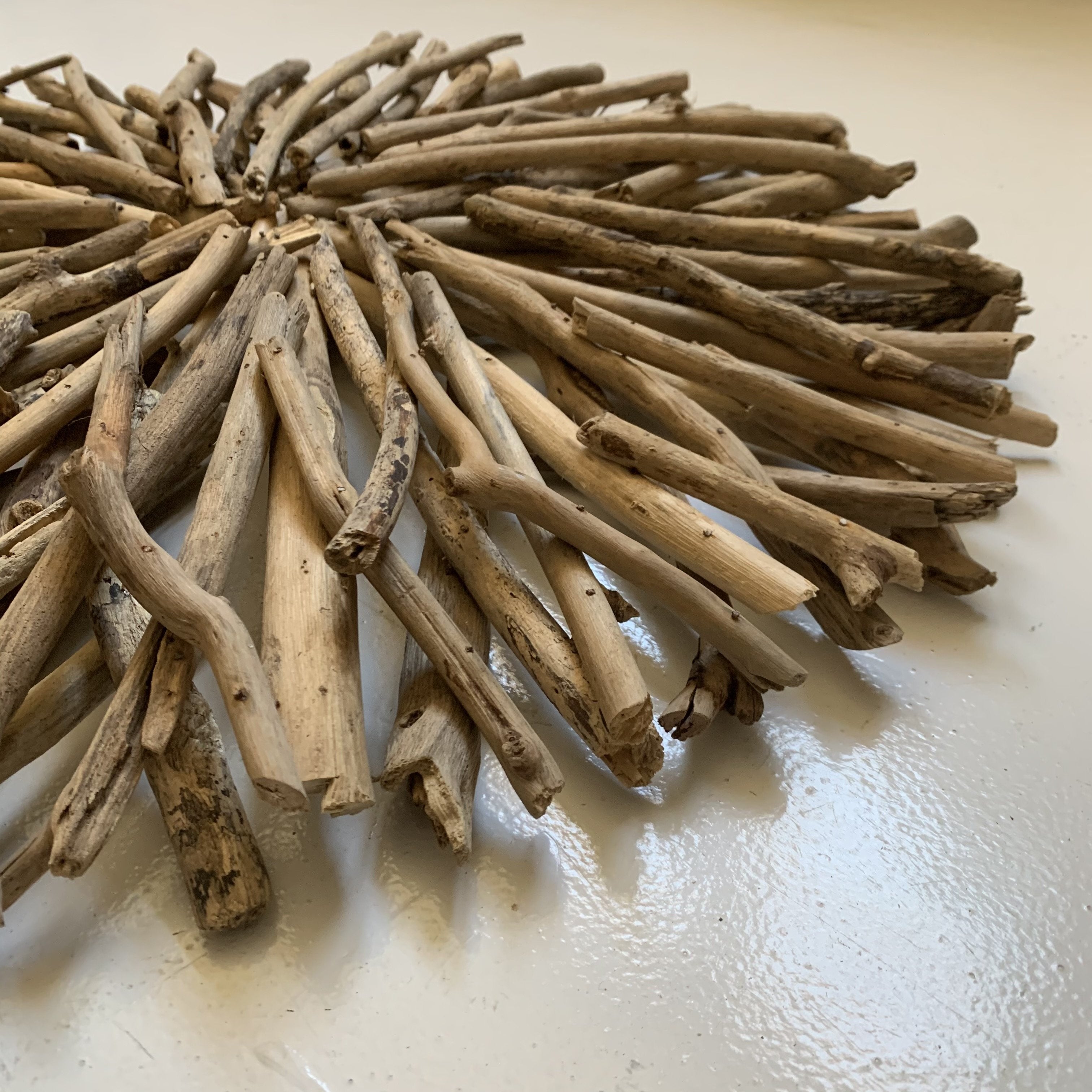 Driftwood wall panel