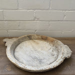 Load image into Gallery viewer, Wood round shallow plate
