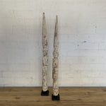 Load image into Gallery viewer, Wood Statue White Wash
