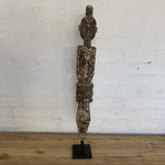 Load image into Gallery viewer, Wood Staue on Stand
