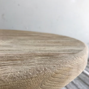 Wood Stool 50cm Low