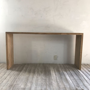 Wood Console Table