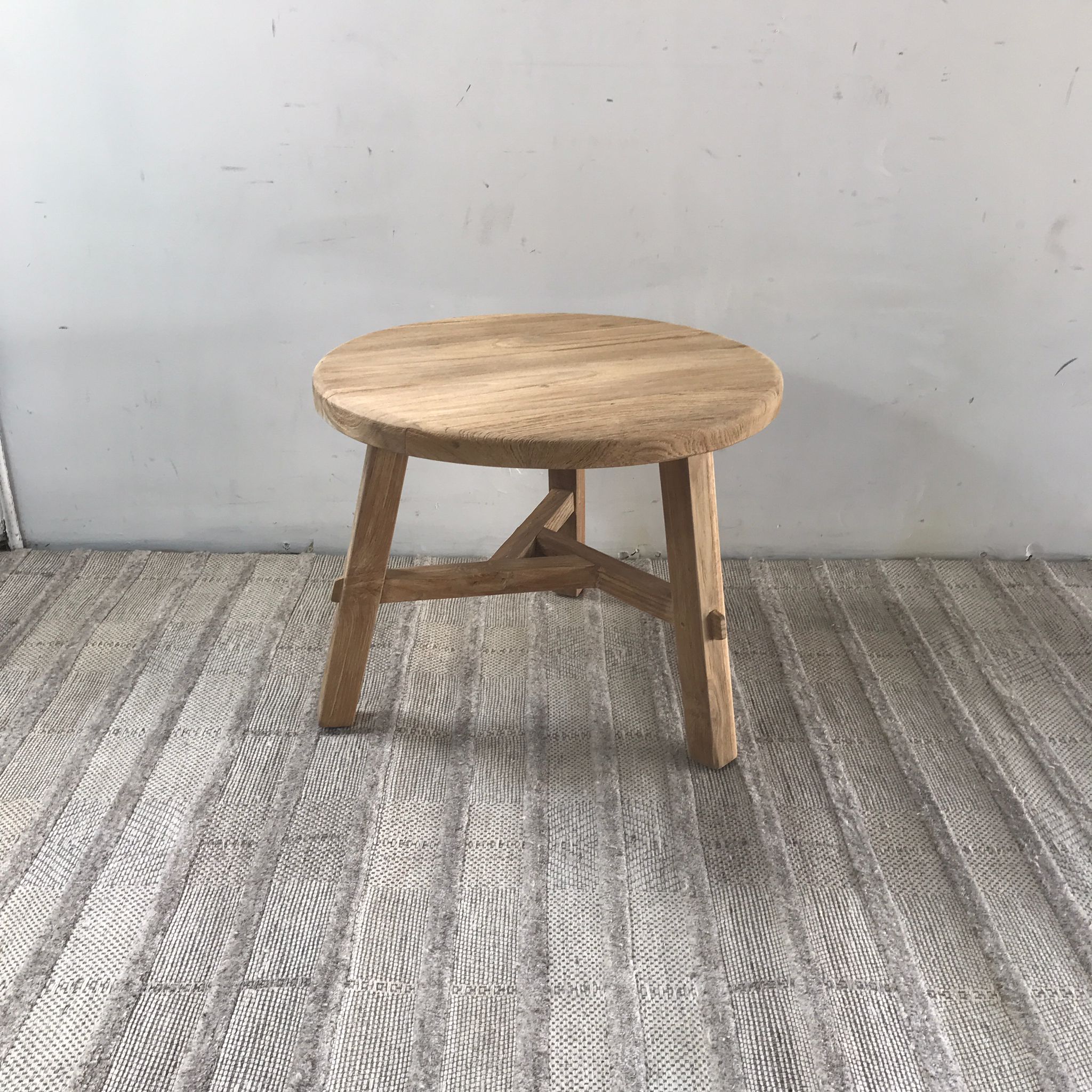 Wood Stool 35cm