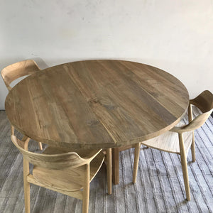 Wood Dining Table Round