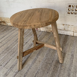 Wood Stool 35cm